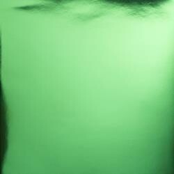 N Bazzill Foil Cardstock Green 12&quot; X12&quot;