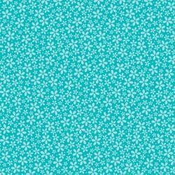 N Core'dinations Core Basics Patterned Cardstock 12" X12" Teal Flower