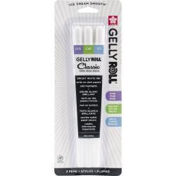 N Gelly Roll Classic Pens White