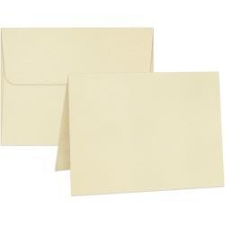 N Graphic 45 Staples A2 Card 4.25" X5.5" With Envelope Ivory