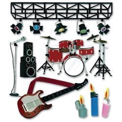 N Jolee&#39;s Boutique Dimensional Stickers Concert