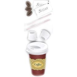 N Jolee&#39;s By You Dimensional Stickers Coffee