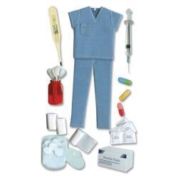 N Jolee&#39;s Le Grande Dimensional Stickers Nurse