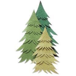 N Jolee&#39;s By You Dimensional Stickers Pine Tree Green