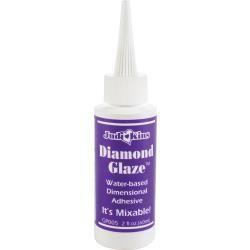 N Judikins Diamond Glaze Dimensional Adhesive 2oz Precision Tip