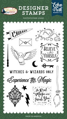 EP Witches And Wizards Only Stamp Set