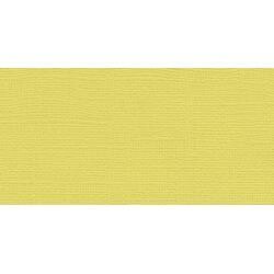 N My Colors Canvas 80lb Cover Weight Cardstock 12x12 Yellow Corn