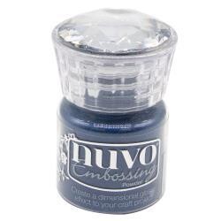 N Nuvo Embossing Powder Blue Depths