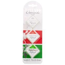 N Nuvo Diamond Hybrid Ink Pads Santas Workshop
