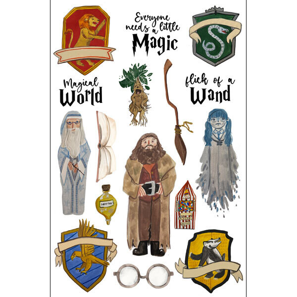 SC Witch &amp; Wizard #2 Embellishments