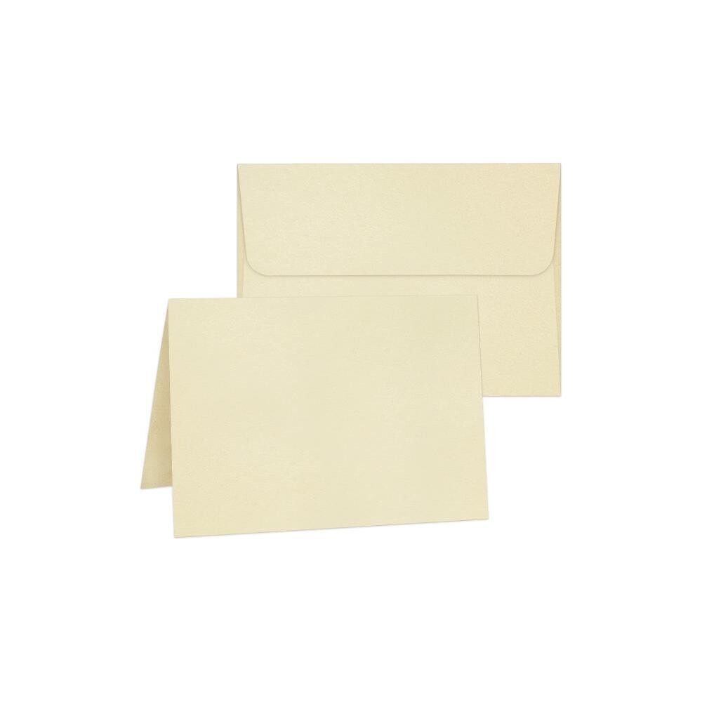 N Graphic 45 Staples A7 Card 5" X6" With Envelope Ivory