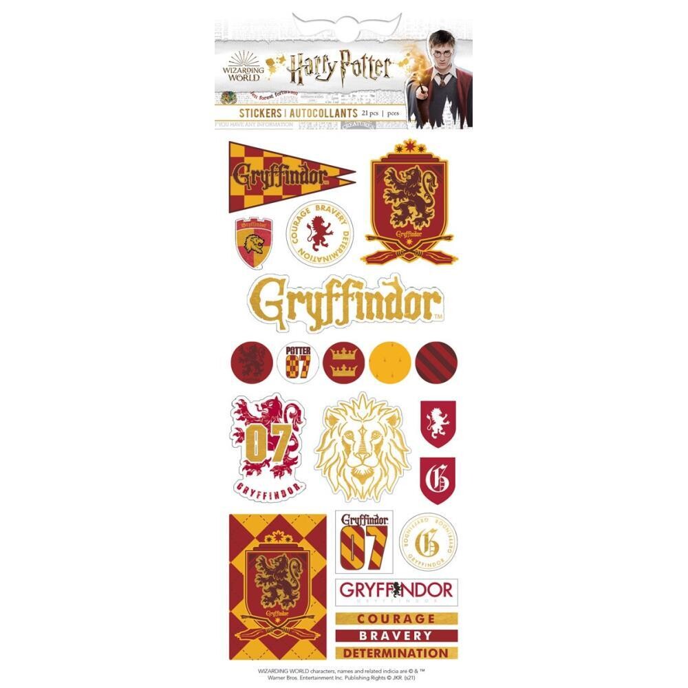 N Paper House Harry Potter Foiled Stickers House Pride Gryffindor