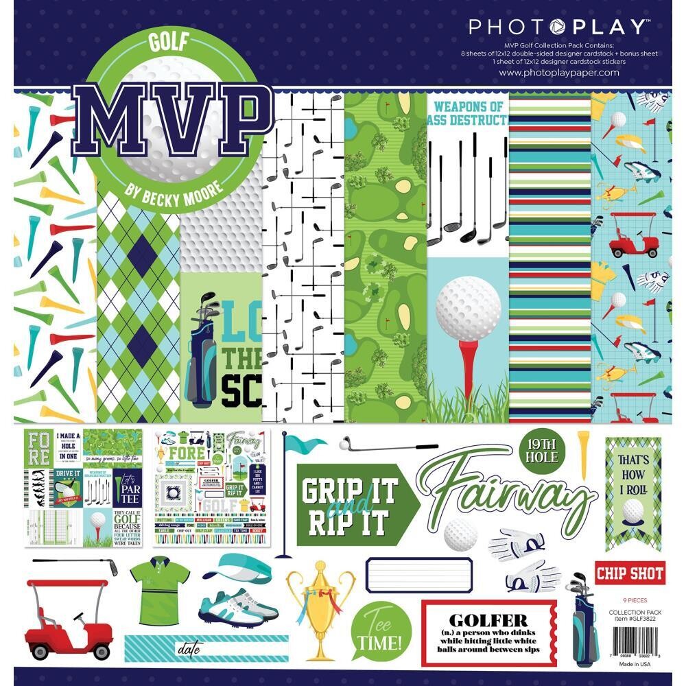 N Photoplay Collection Pack 12x12 Golf Mvp