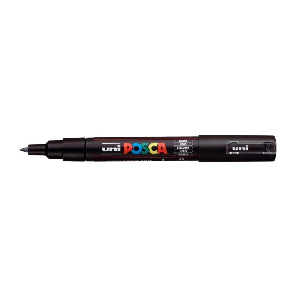 N POSCA 1M Extra-Fine Bullet Tip Marker Black