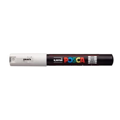N POSCA 1M Extra-Fine Bullet Tip Paint Marker White