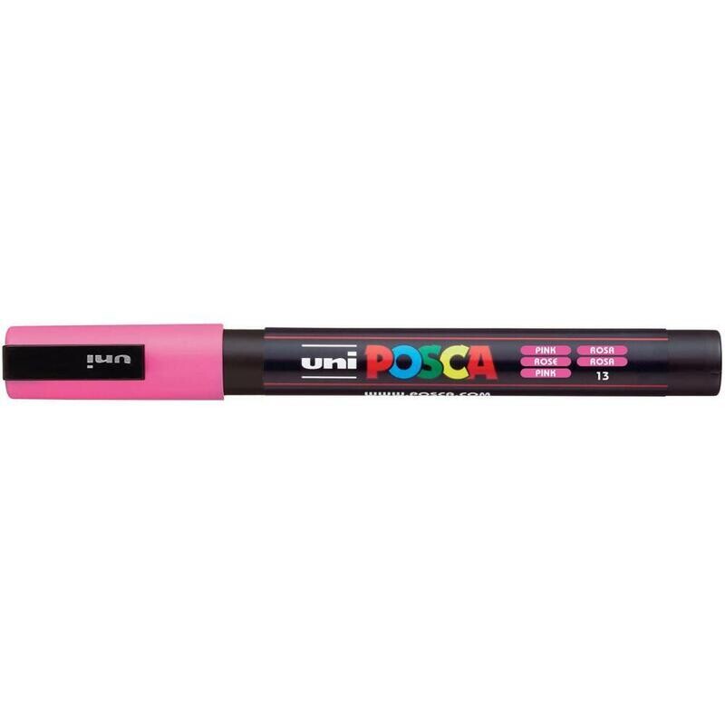 N POSCA 3M Fine Bullet Tip Pen Pink