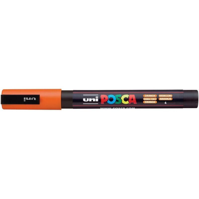 N POSCA 3M Fine Bullet Tip Orange