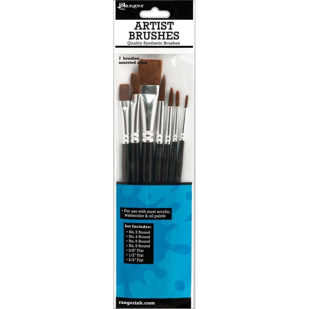 N Ranger Artist Brushes 7/Pkg