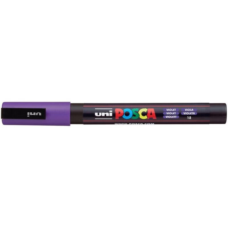N POSCA 3M Fine Bullet Tip Pen Violet