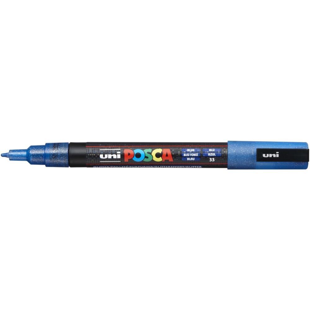 N POSCA 3M Fine Bullet Tip Pen Blue