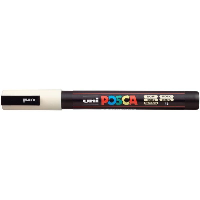 N POSCA 3M Fine Bullet Tip Pen Ivory