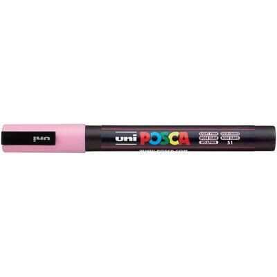 N POSCA 3M Fine Bullet Tip Pen Light Pink