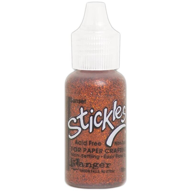 GB Stickles Glitter Glue 0.5oz Sunset
