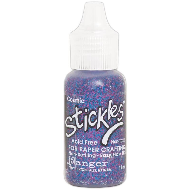 GB Stickles Glitter Glue 0.5oz Cosmic