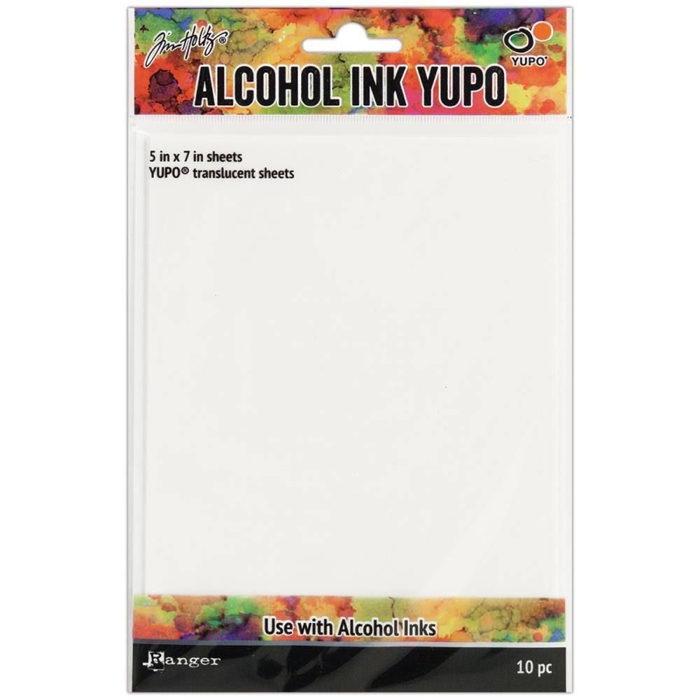 N Tim Holtz Alcohol Ink Translucent Yupo Paper 5x7