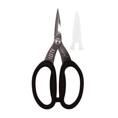 N Tim Holtz Non-Stick Titanium Micro Serrated Scissors 7&quot; Left-Handed