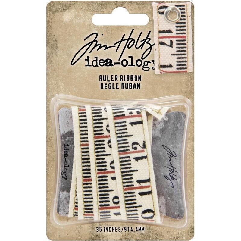 N Tim Holtz Idea-ology Ruler Ribbon