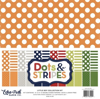 EP Little Boy Dots & Stripes Collection Kit