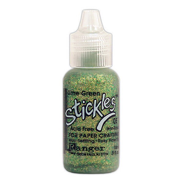 N Stickles Glitter Glue .5oz Lime Green