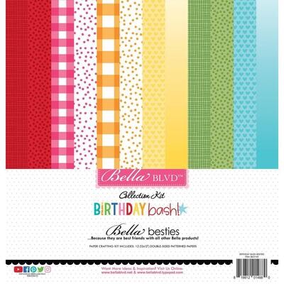 N Bella Blvd Besties Collection Kit 12" X12" Birthday Bash