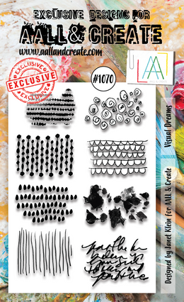 EC AALL And Create A6 Stamp Set-1070- Visual Dreams
