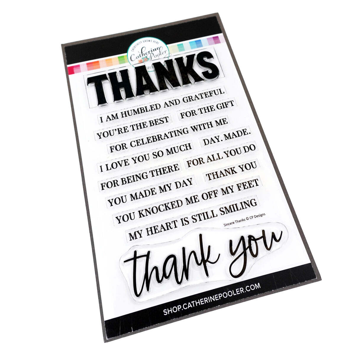 CP Sincere Thanks Stamp Set