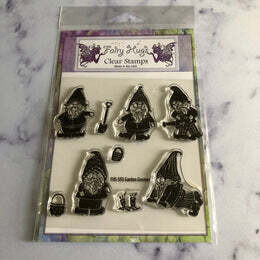EC Fairy Hugs Stamps Garden Gnomes