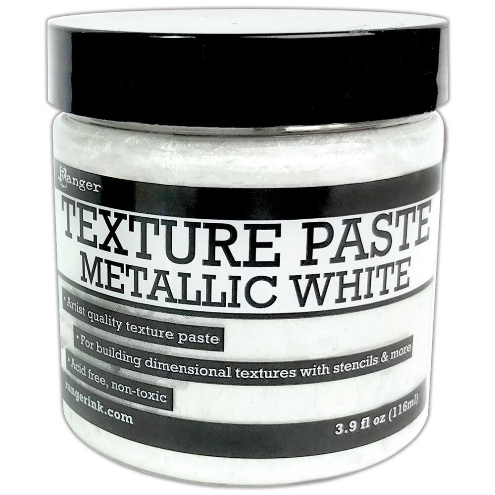 N Ranger Texture Paste 3.9oz Metallic White