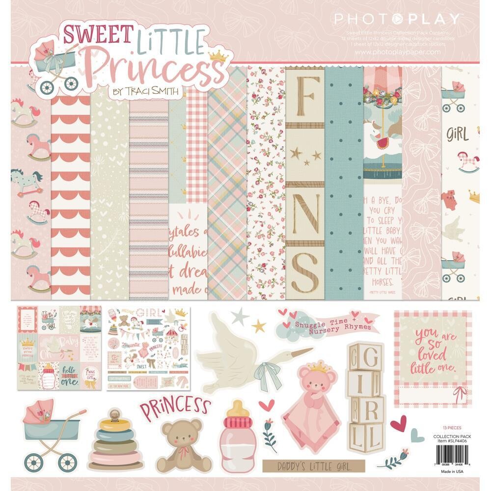 N PhotoPlay Collection Pack 12&quot;X12&quot; Sweet Little Princess