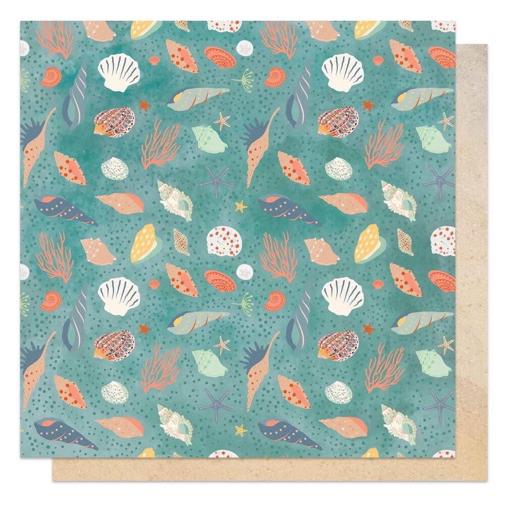 N Photoplay Beach Vibes Double-Sided Cardstock 12&quot; X12&quot; Sandbar
