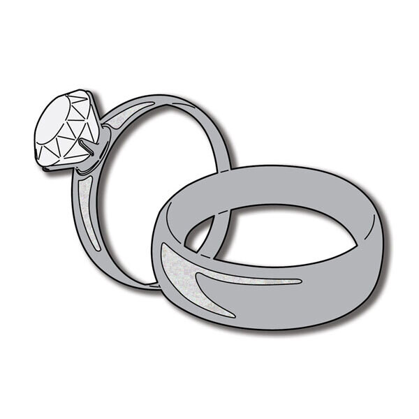 SC Wedding Rings Laser Cut