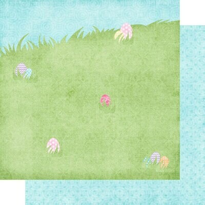 SC Easter Egg Hunt Hill Double-Sided 12" X12