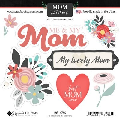 SC Me &amp; My Mom Stickers