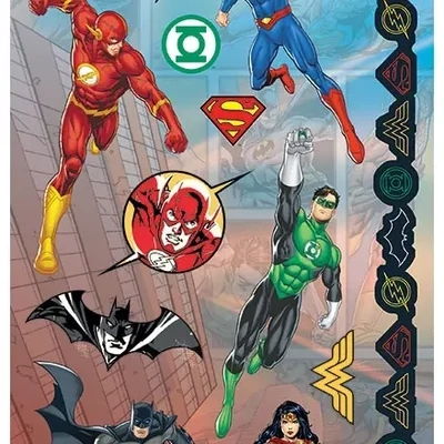 F Paperhouse Wonderwoman Justice League Cardstock sticker