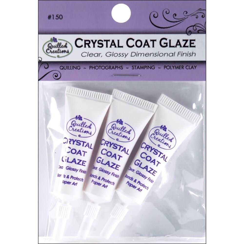 N Quilled Creations Crystal Coat Glaze 3/pkg