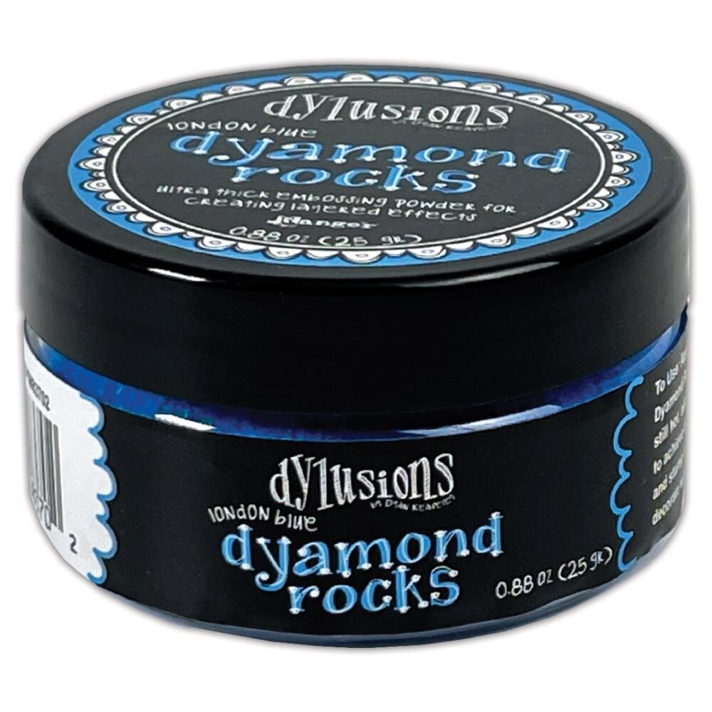 N Dyan Reaveley Dylusions Dyamond Rocks London Blue