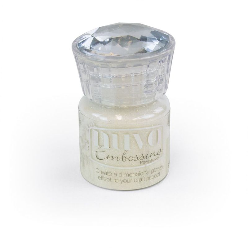 N Nuvo Glitter Embossing Powder Shimmering Pearl