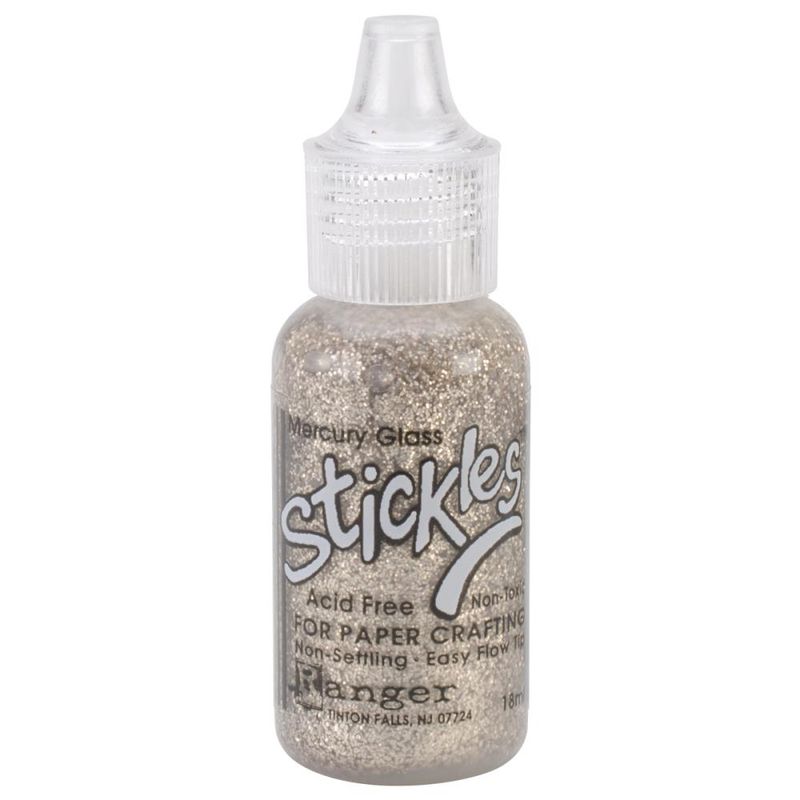 GB Ranger Stickles Glitter Glue 0.5oz Mercury Glass