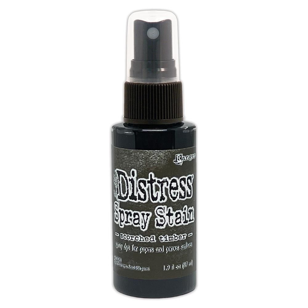 N Tim Holtz Distress Spray Stain 1.9oz Scorched Timber