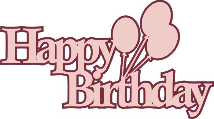 PP Happy Birthday Pink
